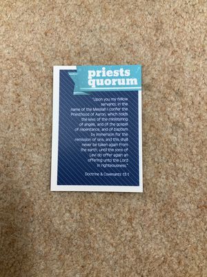 Priests quorum