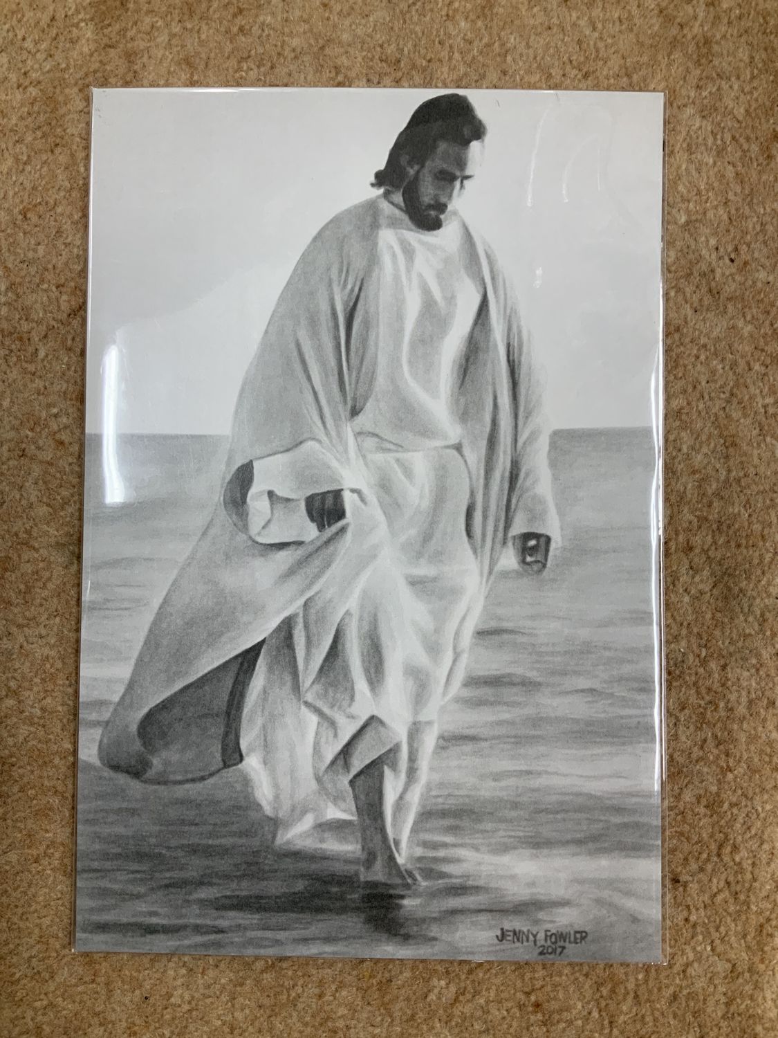 Walking Grace 6x9 print