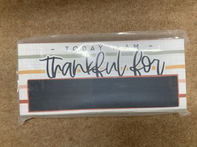Today I am thankful