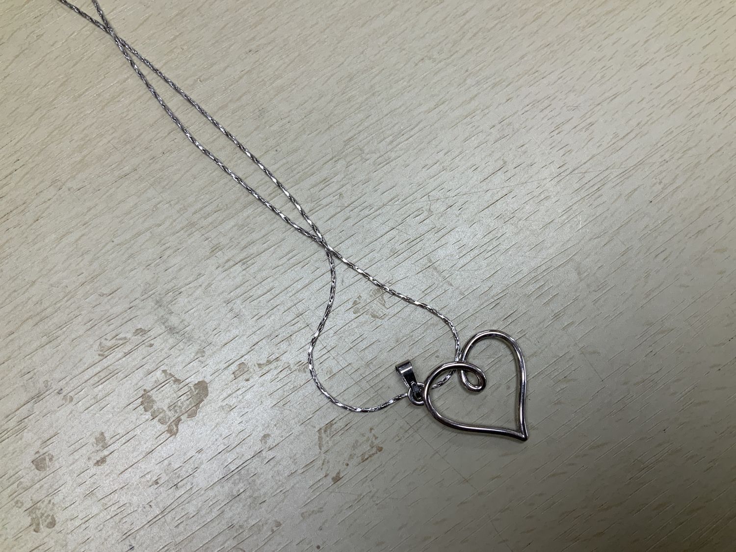 Mothers heart necklace