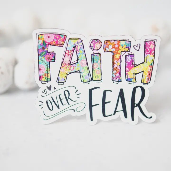 Faith Over Fear Magnet