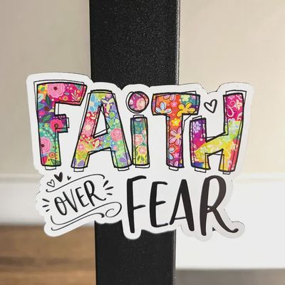 Faith Over Fear Magnet