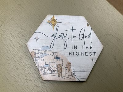 Glory to God Magnet