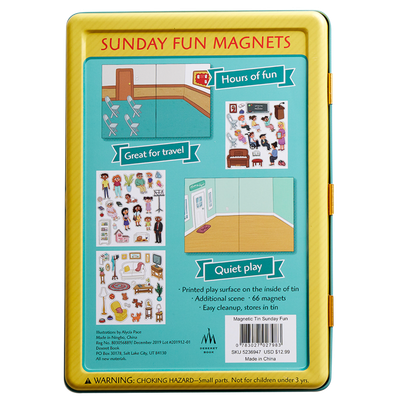 Sunday Fun Magnetic Tin