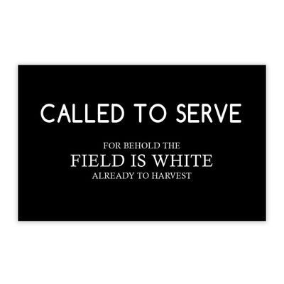 Called to Serve Recommend Holder