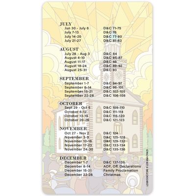 2025 Come, Follow Me Bookmark