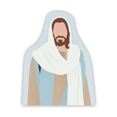 Jesus Christ Vinyl Sticker