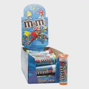 M&amp;M&#39;s Milk Chocolate Minis Tube-1.08oz
