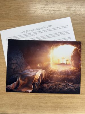 Greatest Story Never Told Card