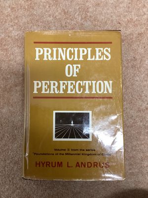 ***PRELOVED/SECONDHAND*** Principles of Perfection. Vol.II Hyrum L. Andrus