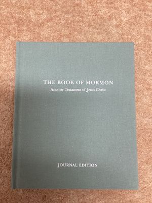 *** PRELOVED/SECOND HAND*** The Book of Mormon Journal Edition
