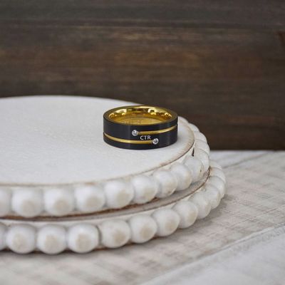 #300 Cavalier Tungsten CTR Choose the Right Ring