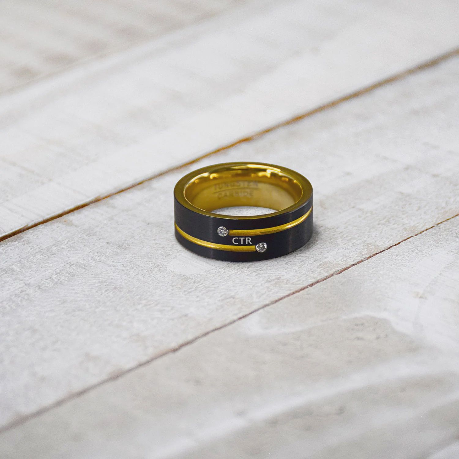 #300 Cavalier Tungsten CTR Choose the Right Ring, Ring Size: size 10