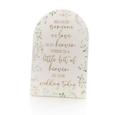 Because someone we love is in heaven - Wedding
