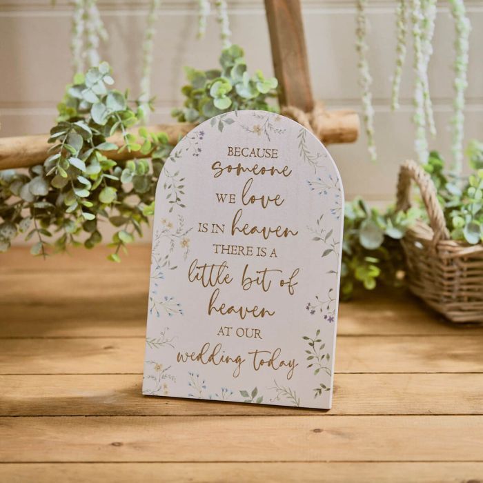 Because someone we love is in heaven - Wedding