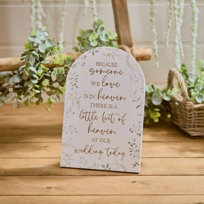 Because someone we love is in heaven - Wedding