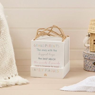 Baby Family Wooden Plaque