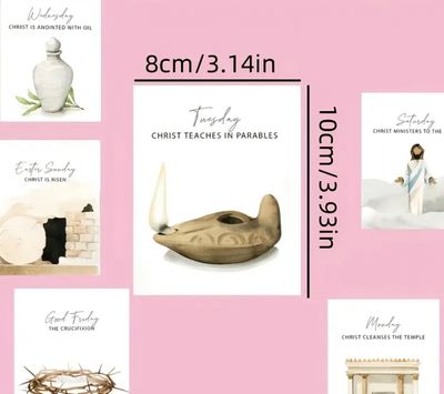 Holy week Picture Cards and hanger