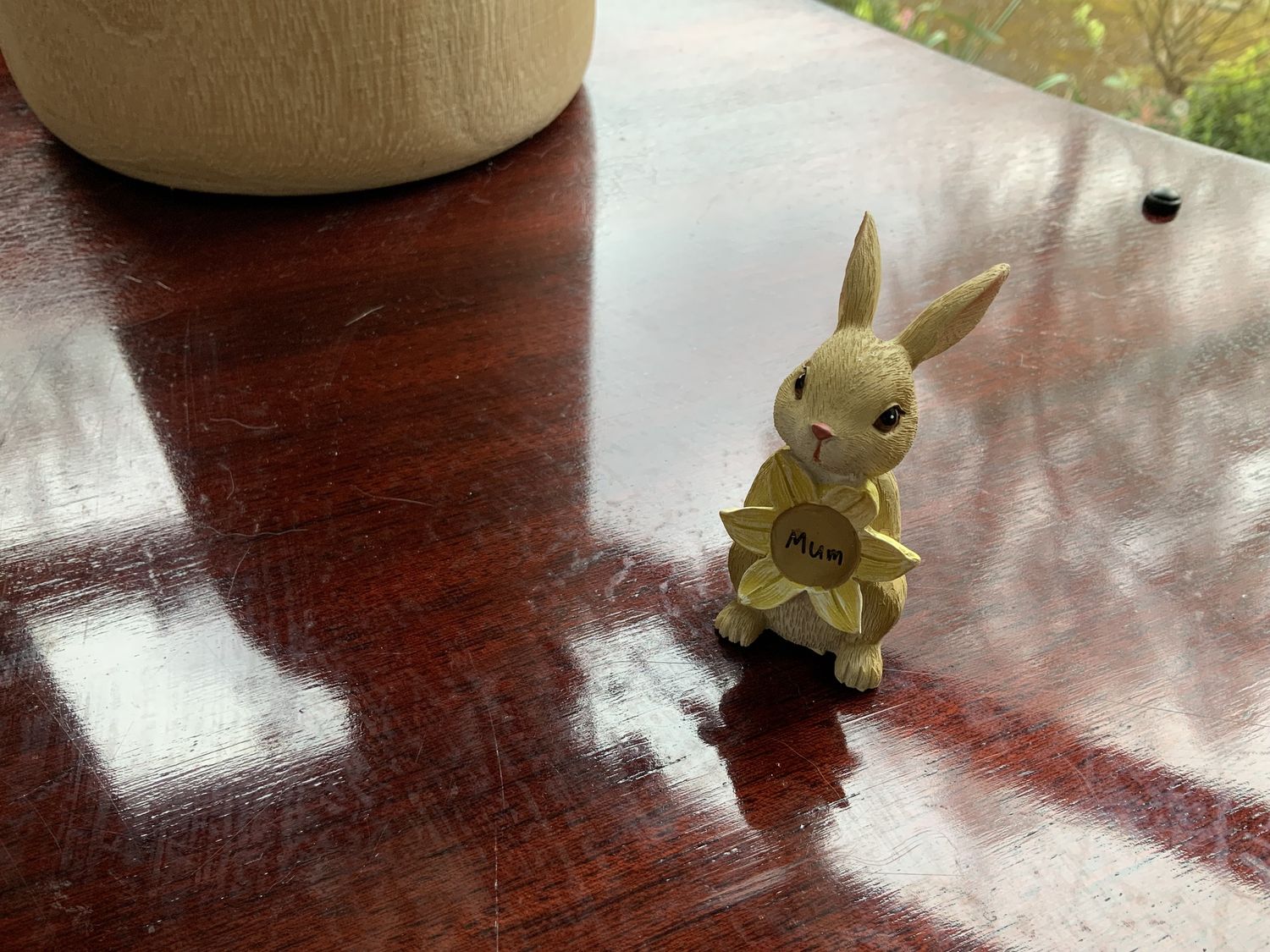 Resin Bunny Figure, Design: Mum