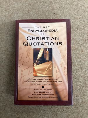 ***PRELOVED/SECOND HAND*** The New Encyclopedia of Christian Quotations
