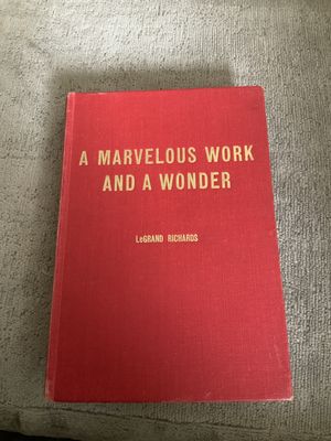 ***PRELOVED/SECONDHAND*** A Marvelous Work and A Wonder