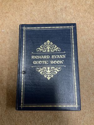 ***PRELOVED/SECONDHAND*** Richard Evan’s Quote Book