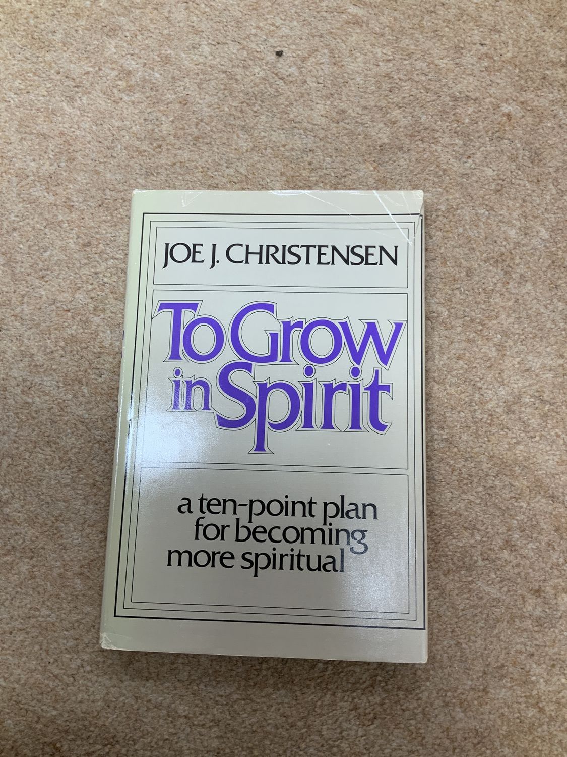 ***PRELOVED/SECONDHAND*** To Grow in Spirit