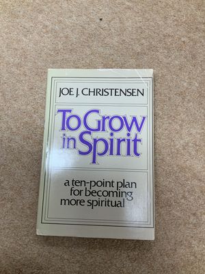 ***PRELOVED/SECONDHAND*** To Grow in Spirit