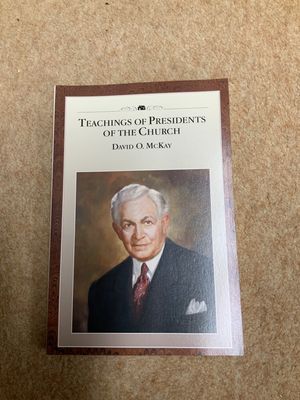 ***PRELOVED/SECONDHAND*** Teachings of Presidents of the Church: David O. McKay