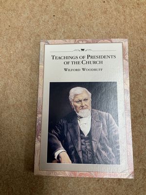***PRELOVED/SECONDHAND*** Teachings of Presidents of the Church: Wilford Woodruff
