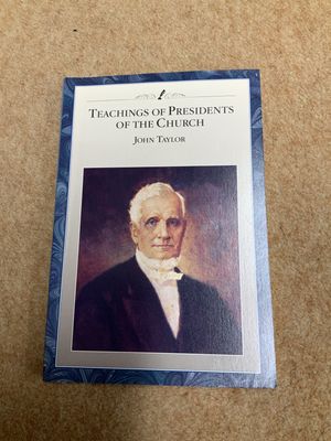 ***PRELOVED/SECONDHAND*** Teachings of Presidents of the Church: John Taylor