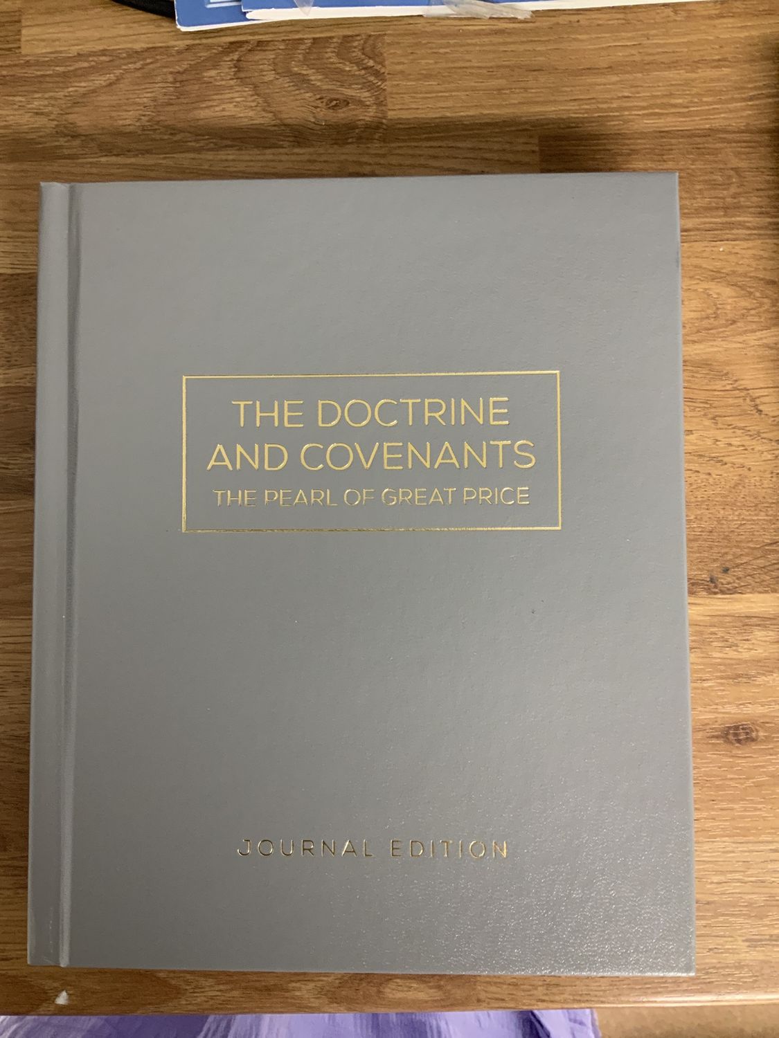 ***PRELOVED/SECONDHAND*** D&amp;C Grey Journal Hardback
