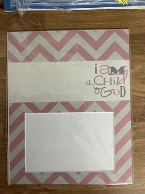 ***PRELOVED/SECONDHAND*** I am a child of God Frame