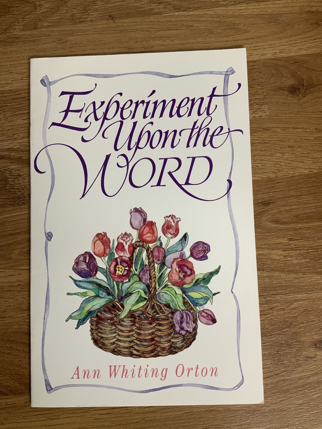***PRELOVED/SECONDHAND*** Experiment Upon the Word