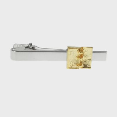 Golden Plates Tie Bar