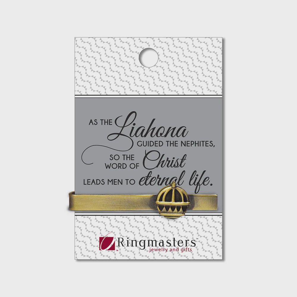 Liahona Brass Tie Bar