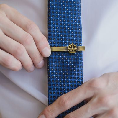 Liahona Brass Tie Bar