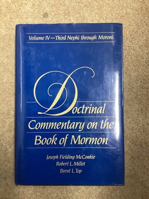 ***PRELOVED/SECOND HAND*** Doctrinal Commentary on the Book of Mormon, Vol. IV: Third Nephi through Moroni, McConkie/Millet