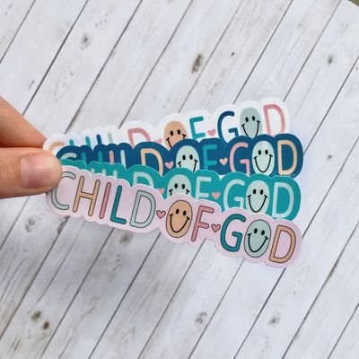 Child of God Sticker, Primary Children Stickers