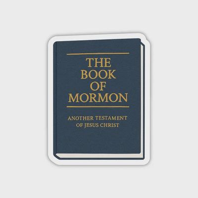 Book of Mormon Sticker, Lds Sticker