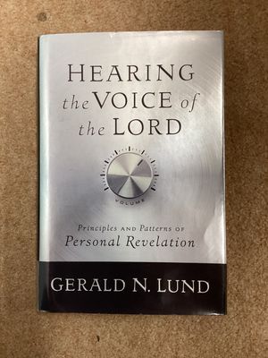 *** PRELOVED/SECOND HAND*** Hearing the voice of the Lord. Gerald N. Lund