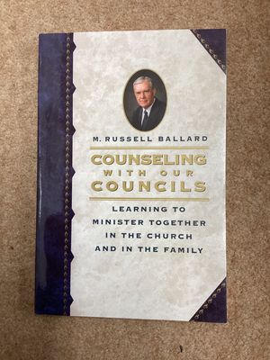 *** PRELOVED/SECOND HAND*** Counseling with our Councils. M. Russell Ballard