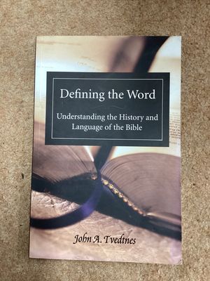 *** PRELOVED/SECOND HAND*** Defining The Word