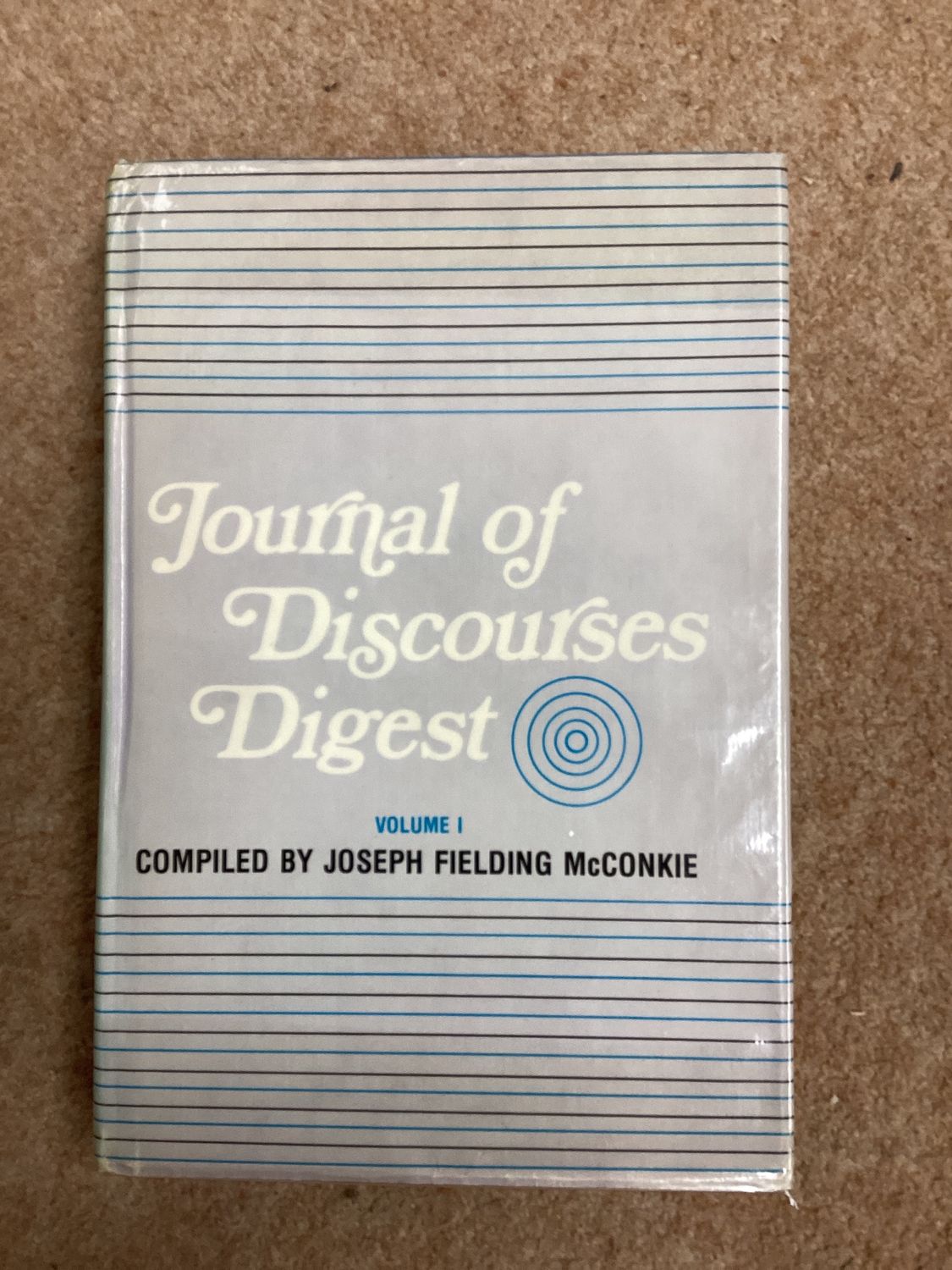*** PRELOVED/SECOND HAND*** Journal of Discourses Digest. Vol.1