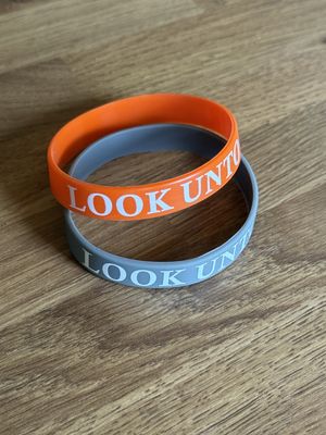 Look Unto Christ Silicone Bracelet