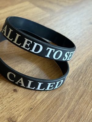 Called to Serve Silicone Bracelet