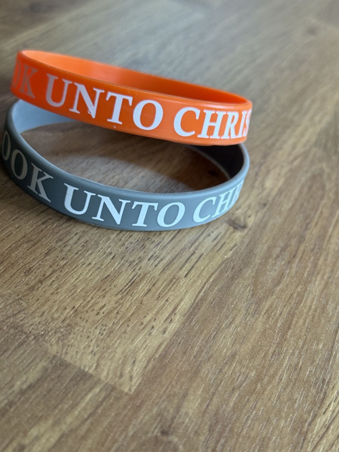 Look Unto Christ Silicone Bracelet