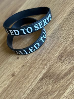 Called to Serve Silicone Bracelet
