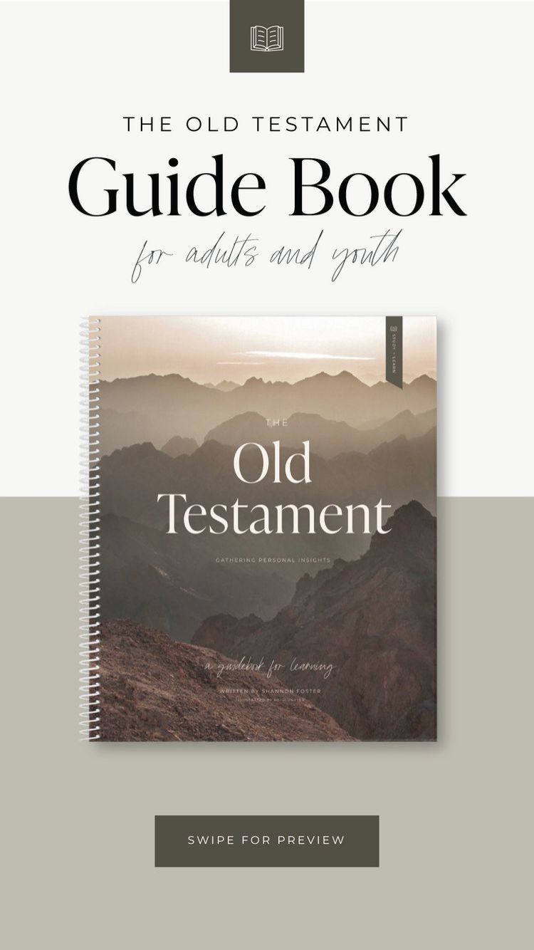 The Old Testament Guide Book for Adults and Youth