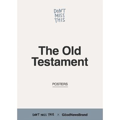 Don&#39;t Miss This Old Testament 2026 Poster Set with Stand